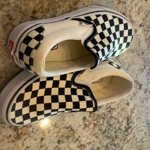 SLIP ON VANS CHECKERED